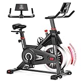 DMASUN Heimtrainer Fahrrad mit Magnetischem Widerstand, Spinning Bike...