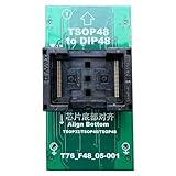 Effizienter TSOP32 TSOP40 TSOP48 auf DIP48 Adapter für nahtlose Verbindung...