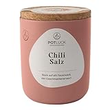 POTLUCK | Chili Salz | Gewürzmischung im Keramiktopf | 100 g | Vegan,...