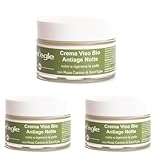Sant'Egle Bio-Gesichtscreme Anti-Aging Nacht mit Hagebutte, 50 ml, 3 Stück...