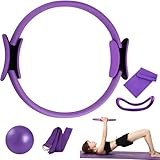 BAISHUWU Pilates Ring Set, Pilates Rings Kit Für Frauen, Yoga...