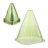 Relaxdays Pflanzenhut, 32er Set, Schneckenschutz, Frostschutz, HxBxT: 22 x...