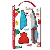 Chefclub Kids – Küchenmesser für Kinder – Messer aus Kunststoff und...
