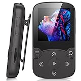 AGPTEK MP3 Player Bluetooth 5.3 Sport 32GB mit 1,5 Zoll TFT Farbbildschirm,...