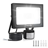 MEIKEE 35W LED Strahler mit Bewegungsmelder 3000LM 6500K Kaltweiß LED...