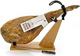 Serrano Schinken Reserva + Schinkenhalter + Messer 6.2 - 6.8 Kg -...