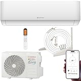 Split Klimaanlage 12000 BTU (bis 45m²) HANTECH H-PRO Heiz-&Kühlfunktion,...