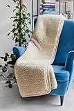 New Merinowolle Wolldecke 100% Merino Schurwolle ca, Wolldecke 100% Merino...