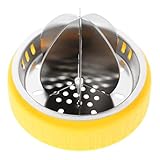 COLLBATH Manuelle Zitronenpresse mit Deckel Robuste Fruchtpresse für...
