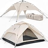 SCHNEIDERFREUDE XXL Quicktent – Wasserdicht (5000mm Wassersäule),...