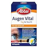 Abtei Augen Vital Tag und Nacht - mit Vitamin A, Lutein, DHA und Zeaxanthin...