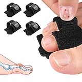 Wepai 4 Stück Hammerzehen Korrektoren,Hallux Valgus Korrektur, Hammerzehen...