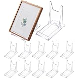 IYEREER 12 Stück Acryl Ständer Tellerständer Kunststoff Aufsteller,...