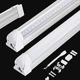 Leuchtstoffröhre 120cm komplett Set LED Röhre mit G13 Fassung T8 LED...