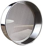 PIQIUQIU 1 x Mehlsieb aus Edelstahl, feines Netzsieb, Lebensmittel, 304 –...