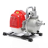 XPOtool Benzin Wasserpumpe 1,47 kW 15.000l/h 35m Förderhöhe, 38 mm...