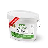 AlpenKalk® Rollputz Rau | 1,0mm Körnung | Hohe Deckkraft, Premium...