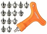 LAUFSTOFF Spikes für Leichtathletik Ersatzdornen Spike-Nägel (6 mm 14...