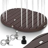 CCLIFE Gartendusche Aussendusche Bodendusche Outdoor, Außendusche Garten...