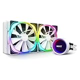 NZXT Kraken X63 RGB 280mm - RL-KRX63-RW - AIO RGB CPU Liquid Cooler -...