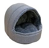 Kerbl Pet Kuschelhöhle Marie, 35x33x32cm, grau