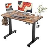 TIQLAB Höhenverstellbarer elektrischer Stehpult, 101,6 x 61 cm, Stehpult,...