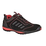Sicherheitsschuhe mit niedrigem Profil Steelite Lusum S1P HRO FW34, rot, 43...