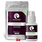 Wimpanista® Wimpernkleber SENSITIVE (5ml) für die Wimpernverlängerung,...