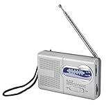 Namvo Am Fm Batteriebetriebenes Radio Multifunktionales silbergraues...