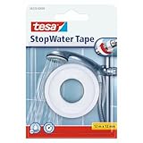 tesa Dichtungsband StopWater, wasserfestes Abdichten, Druckbeständigkeit...