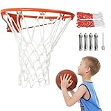 Sghtil Basketballkorb für den Außenbereich | Wand-Basketballkorb komplett...