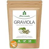 Graviola Kapseln - 2 Monate Vorrat - Natürlicher Frucht Extrakt -...