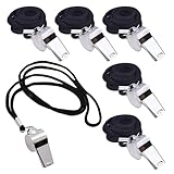 MOTHNUR 6 Stück Coaching Whistle Notfallpfeife professionelle Pfeife...