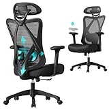SONGMICS Ergonomischer Bürostuhl | Computerstuhl | Netzstuhl |...