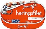 Jeden Tag MSC Heringsfilets in Tomatensauce, 200 g