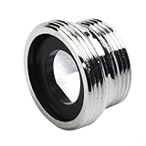 Wasseradapter für Küchenarmatur, Luftsprudler aus Metall, für...