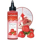 ScrapCooking - Erdbeer-Dessertsoße 165 g - Squeeze-Flasche –...