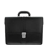 Bag Street Aktentasche Herren schwarz Kunstleder-Aktentasche Aktenkoffer...
