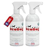 DeoDog Geruchsneutralisierer 2er-Set – 1Liter Geruchsentferner gegen...