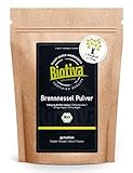 Biotiva Brennnesselblätterpulver Bio 500g - Brennesselpulver - gemahlene...