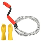 Rohrreinigungsspirale, 3m x 6mm Spirale Abfluss Rohrreinigung,...