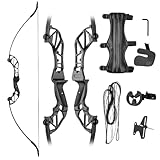 Takedown Recurve Bogen für Anfänger, Metallbogen für...