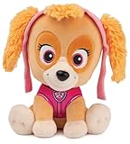 PAW PATROL GUND Skye Plüschtier, 23 cm - hochwertiges Kuscheltier für...