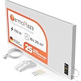Elektro Infrarotheizung mit Thermostat TÜV 750 W bis 20m2 und Konvektor...
