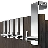 Menz Türhaken - 6 Stück Edelstahl Türhaken zum Einhängen, stabile...