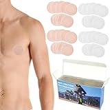 KIRZAX Männer Brustwarzenabdeckung, 100Stück(50Paare) Nippelpflaster,...