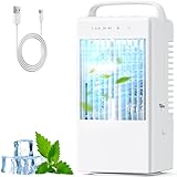 Klimaanlage Mobil, Mobile Klimaanlage mit 900ml Wassertank, Ventilator mit...