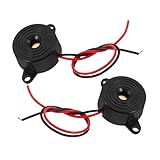 VALICLUD 2 Stück Piezoelektrischer Alarm Elektronisches Warnsignal für...
