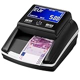 Banknotenprüfer & Geldzählmaschine 2in1 STANEW, Geldscheinprüfer für...