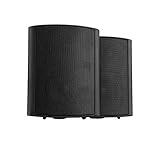 Pronomic USP-430 BK HiFi Wandlautsprecher Paar - 2-Wege Lautsprecher Boxen...